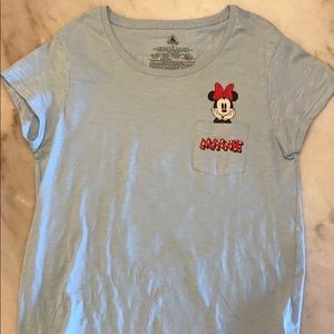 Light blue Minnie Mouse t-shirt